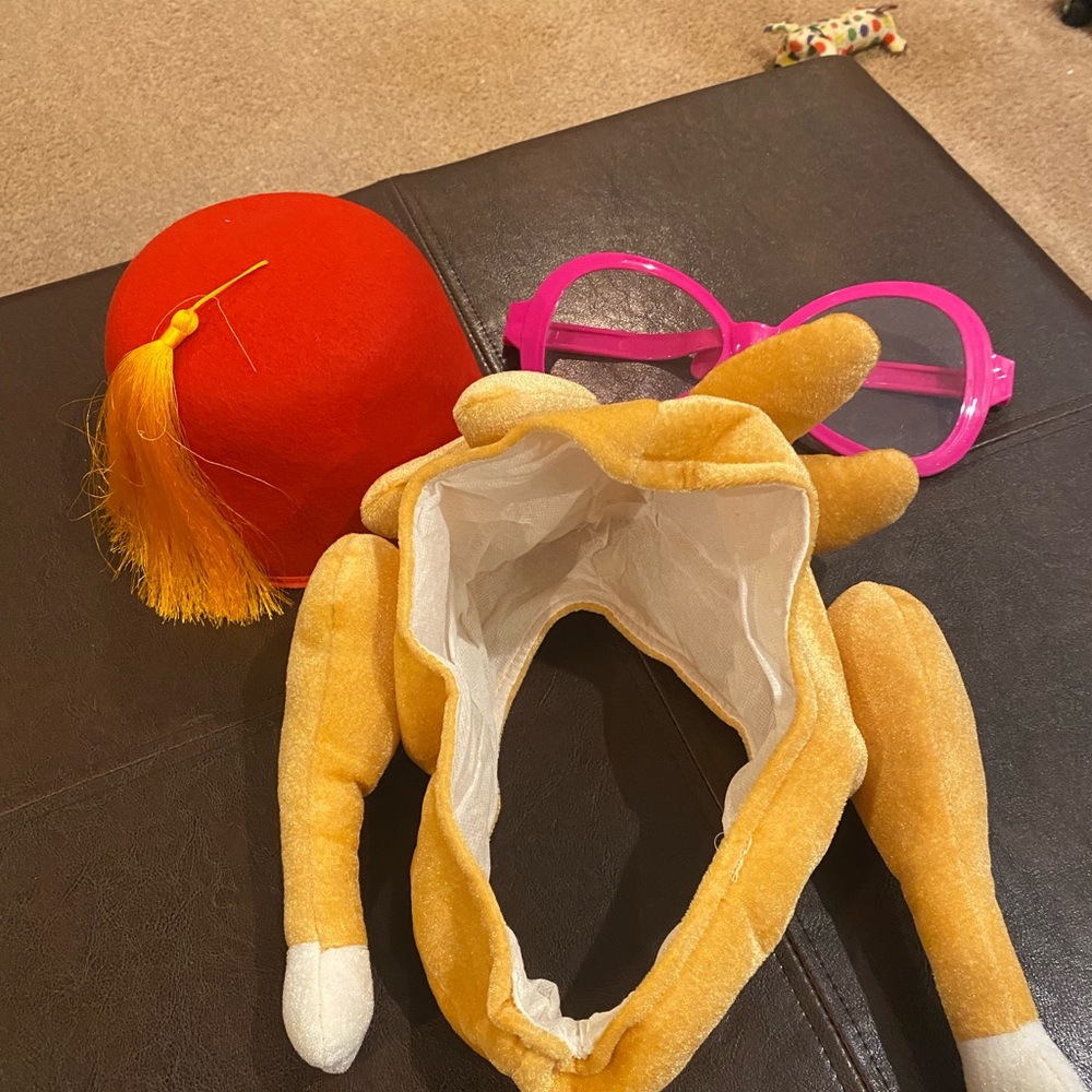 Friends Monica Inspired Turkey Head Costume